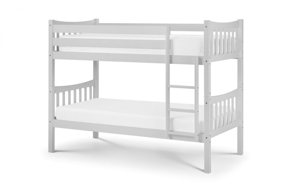 View Bunk Bed White Or Grey Curved Ends Zodiac information
