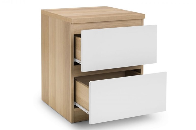 Jupiter 2 Drawer Bedside