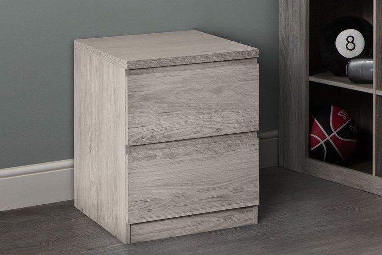 Jupiter 2 Drawer Bedside