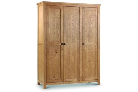 Marlborough Oak 3 Door Wardrobe