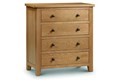 Marlborough Oak 4 Drawer Chest