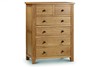 Marlborough Oak 4+2 Drawer Chest