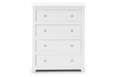 Radley 4 Drawer Chest - Surf White 