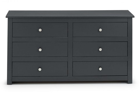 Radley 6 Drawer Chest - Anthracite 