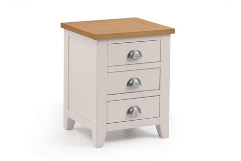 Richmond 3 Drawer Bedside